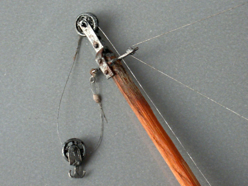 Derrick-Kran - Seilzug